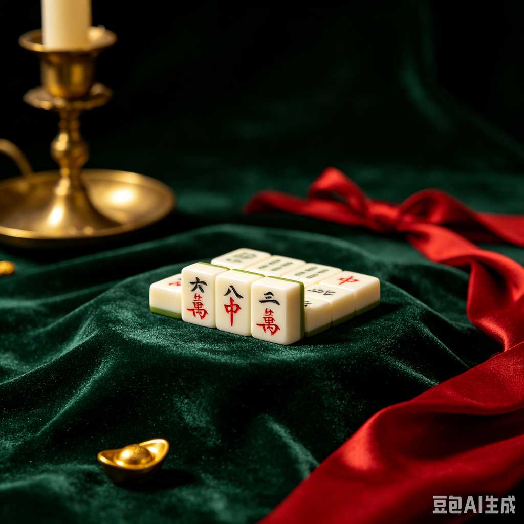 decorative mahjong tiles set
