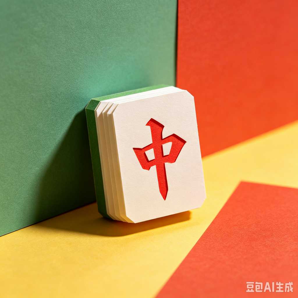 classic color mahjong tiles
